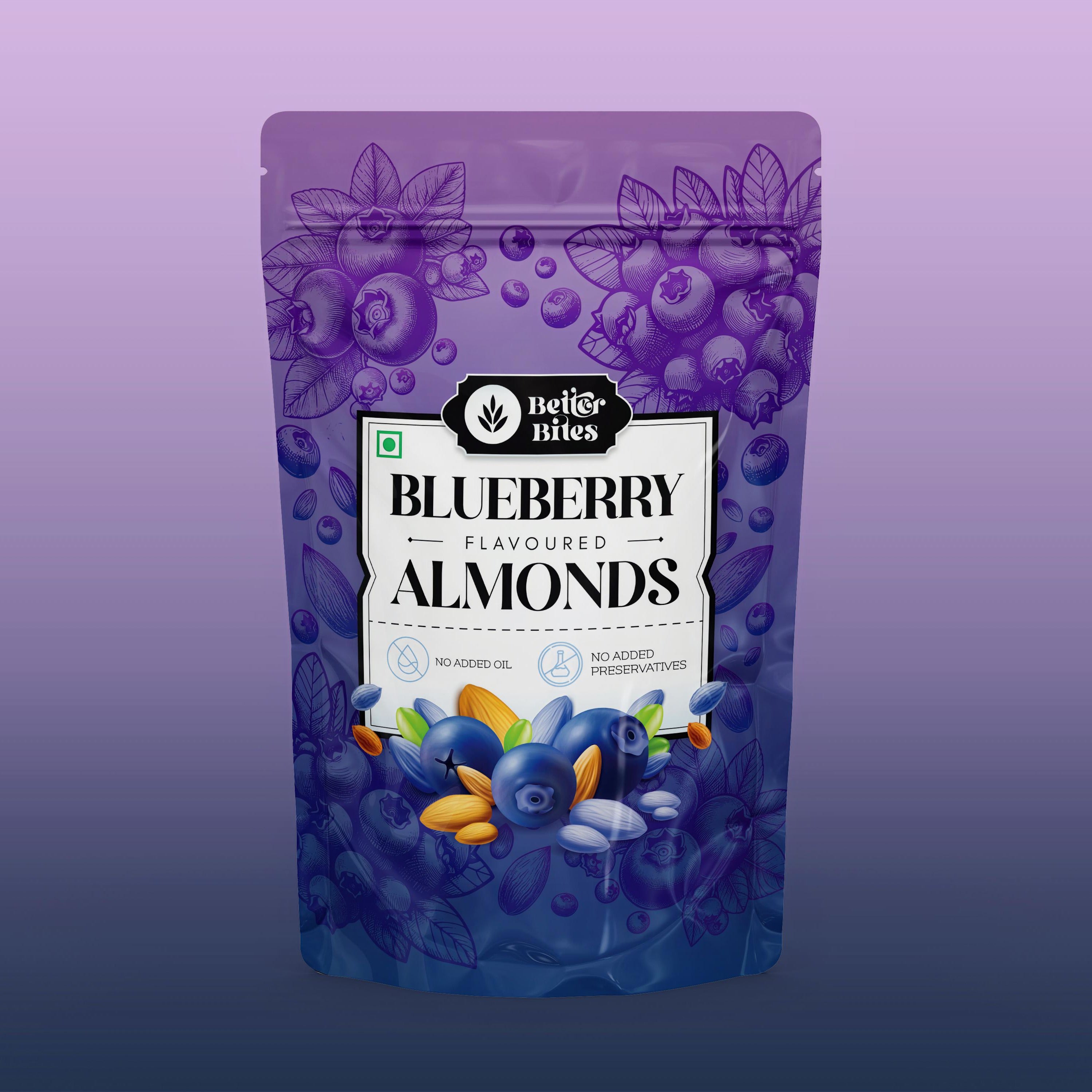 Blueberry Flavoured Almonds