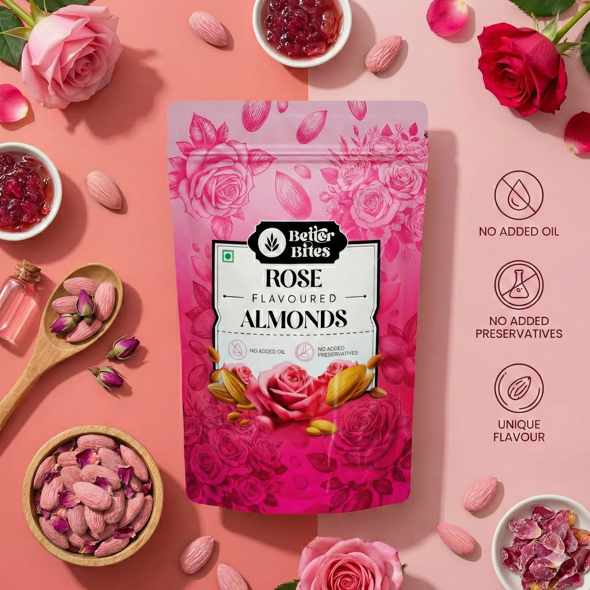 Rose Flavoured Almonds