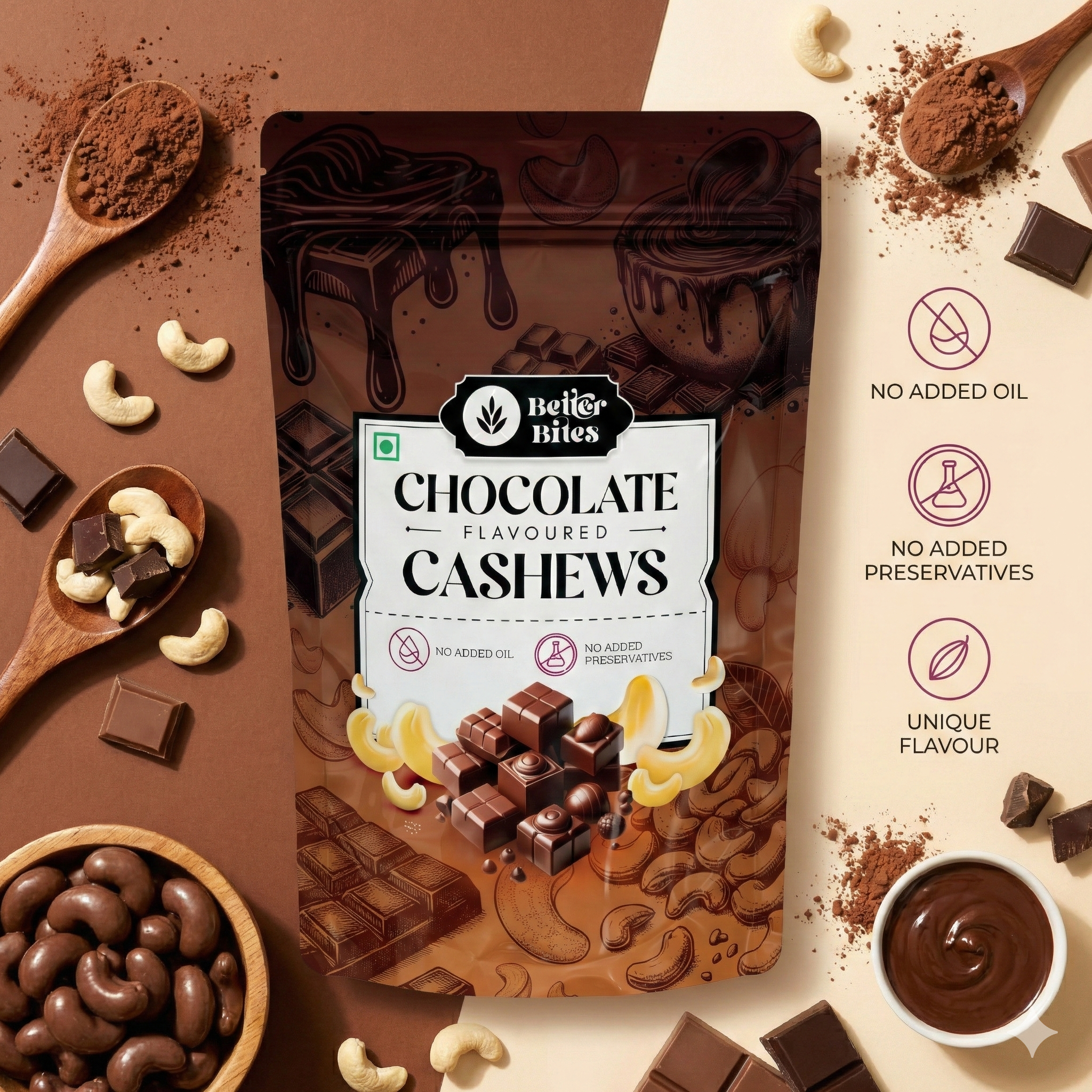 Chocolate Flavoured Cashews