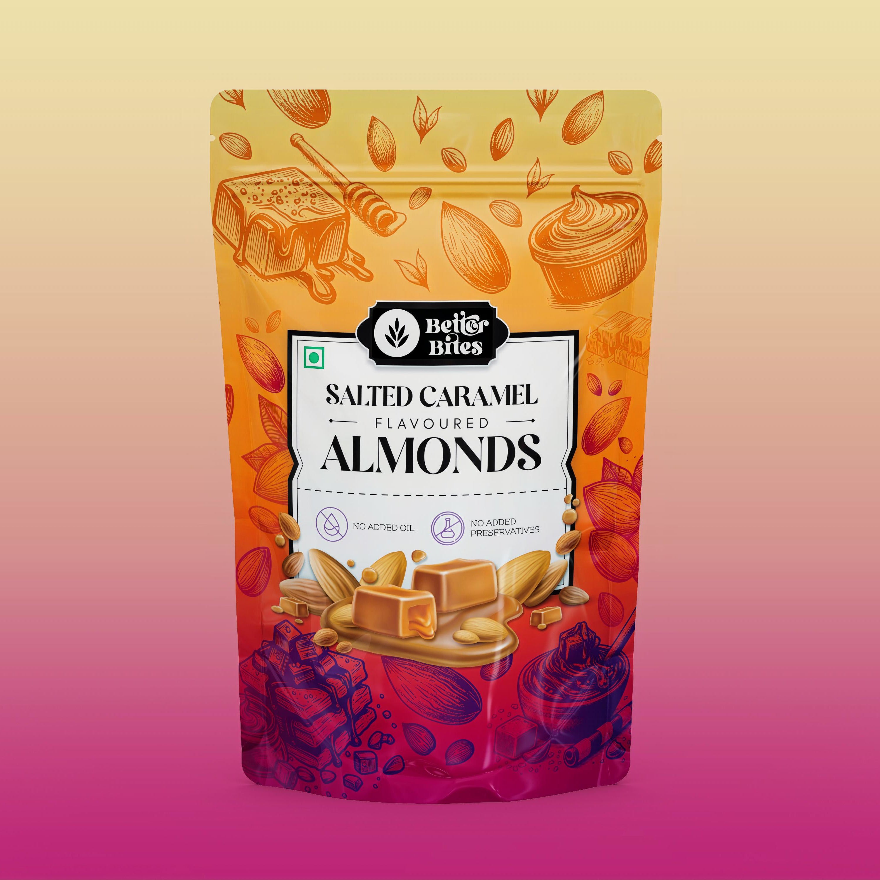 Salted Caramel Flavoured Almonds